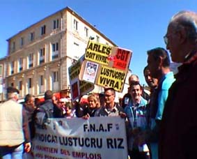 Départ manif du 07/04/04