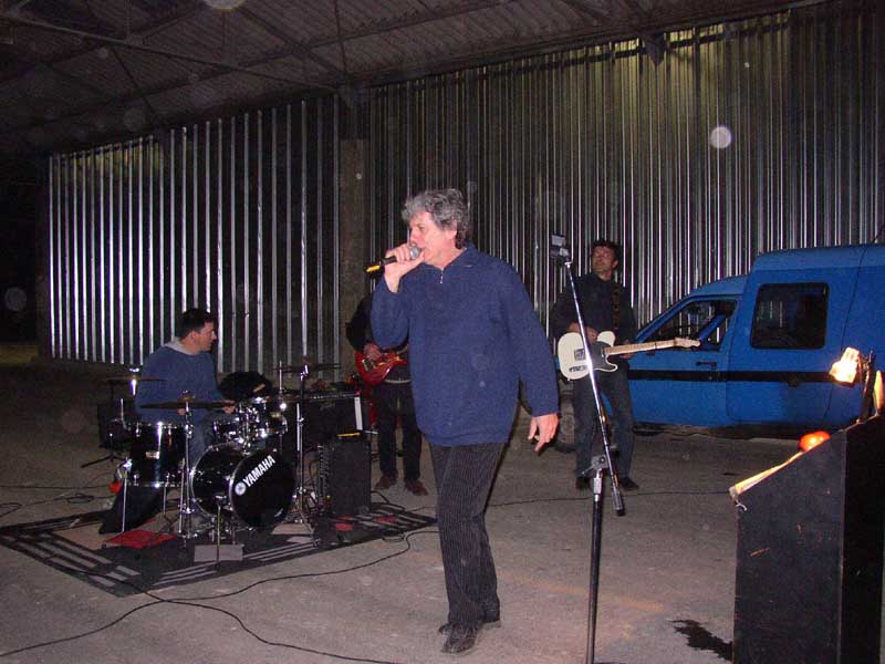 Concert sous hangar
