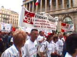 Début manif